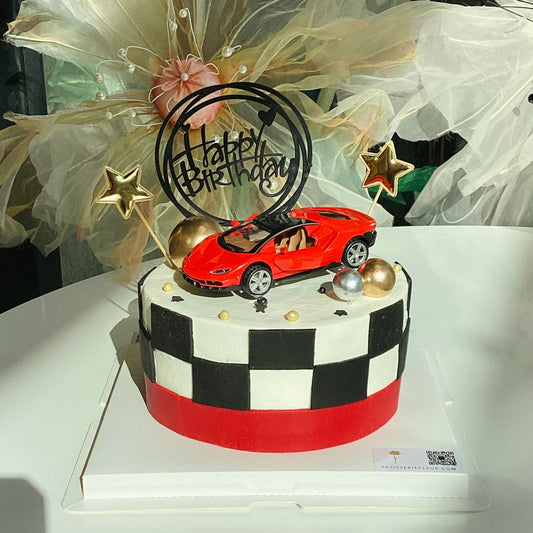 Sports Car Cake