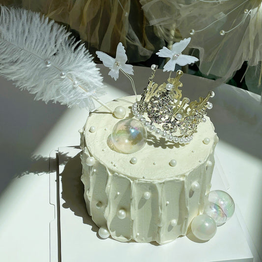 Crowned Serenity Cake