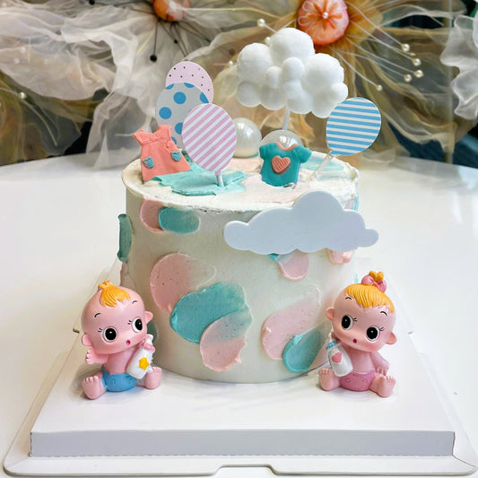 Gender Reveal Cake