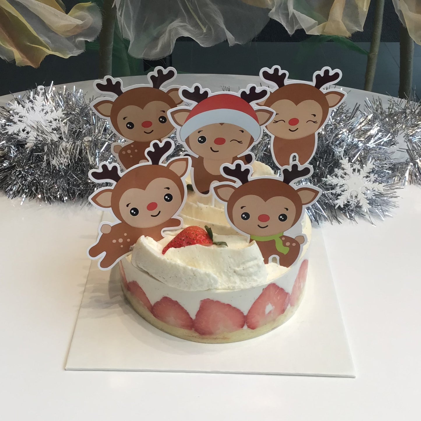 Reindeer Party Strawberry Shortcake