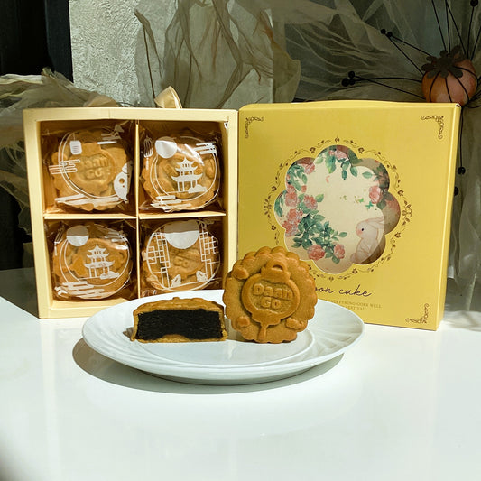 Traditional Mooncake - Mini Hojicha