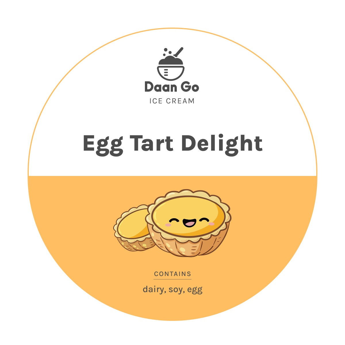 Egg Tart Delight Ice Cream