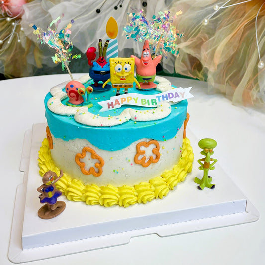 Sponge Bob and Friends Cake