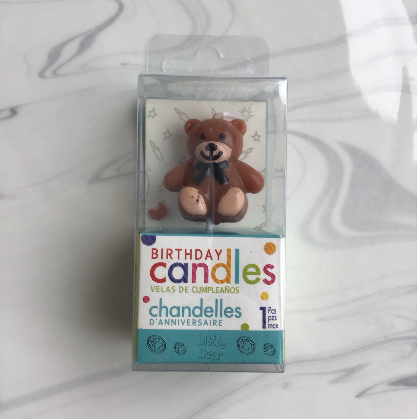 Teddy Bear Candle