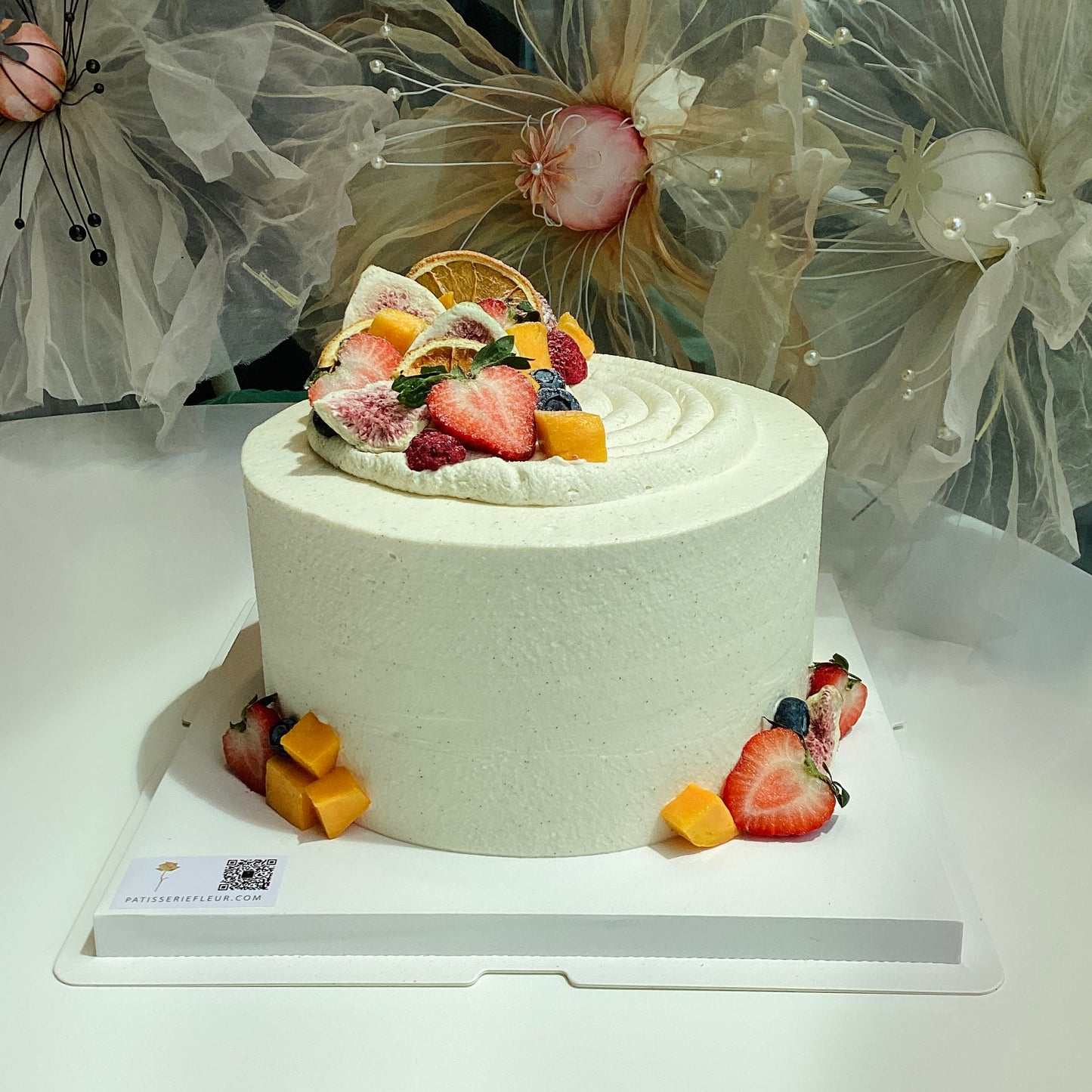 Foresty Theme Fruit Cake