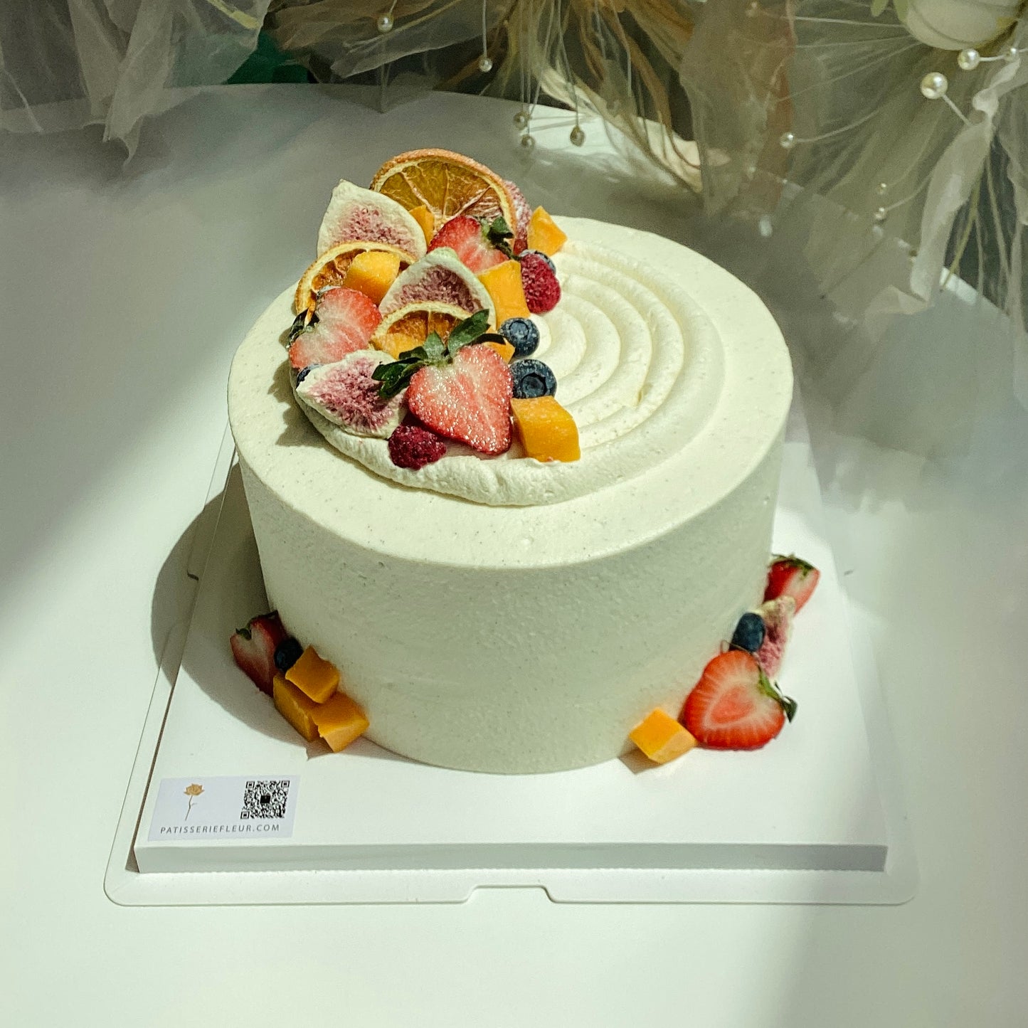 Foresty Theme Fruit Cake