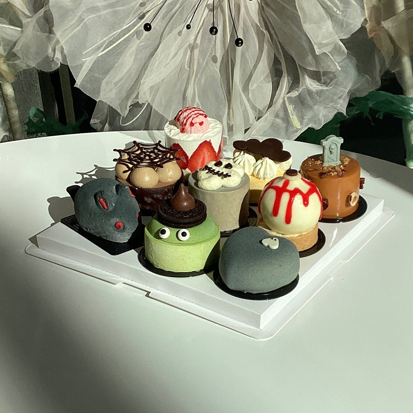 Mini Cakes Gift Set - Set of 9