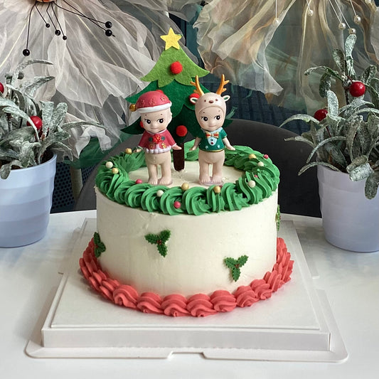 Holiday Angels Cake