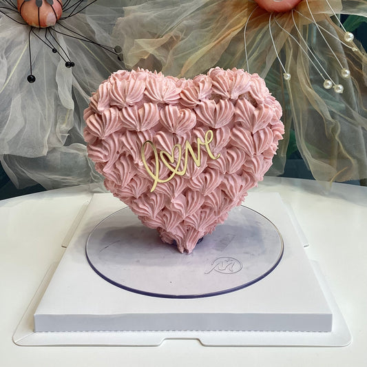 Standing Heart Cake