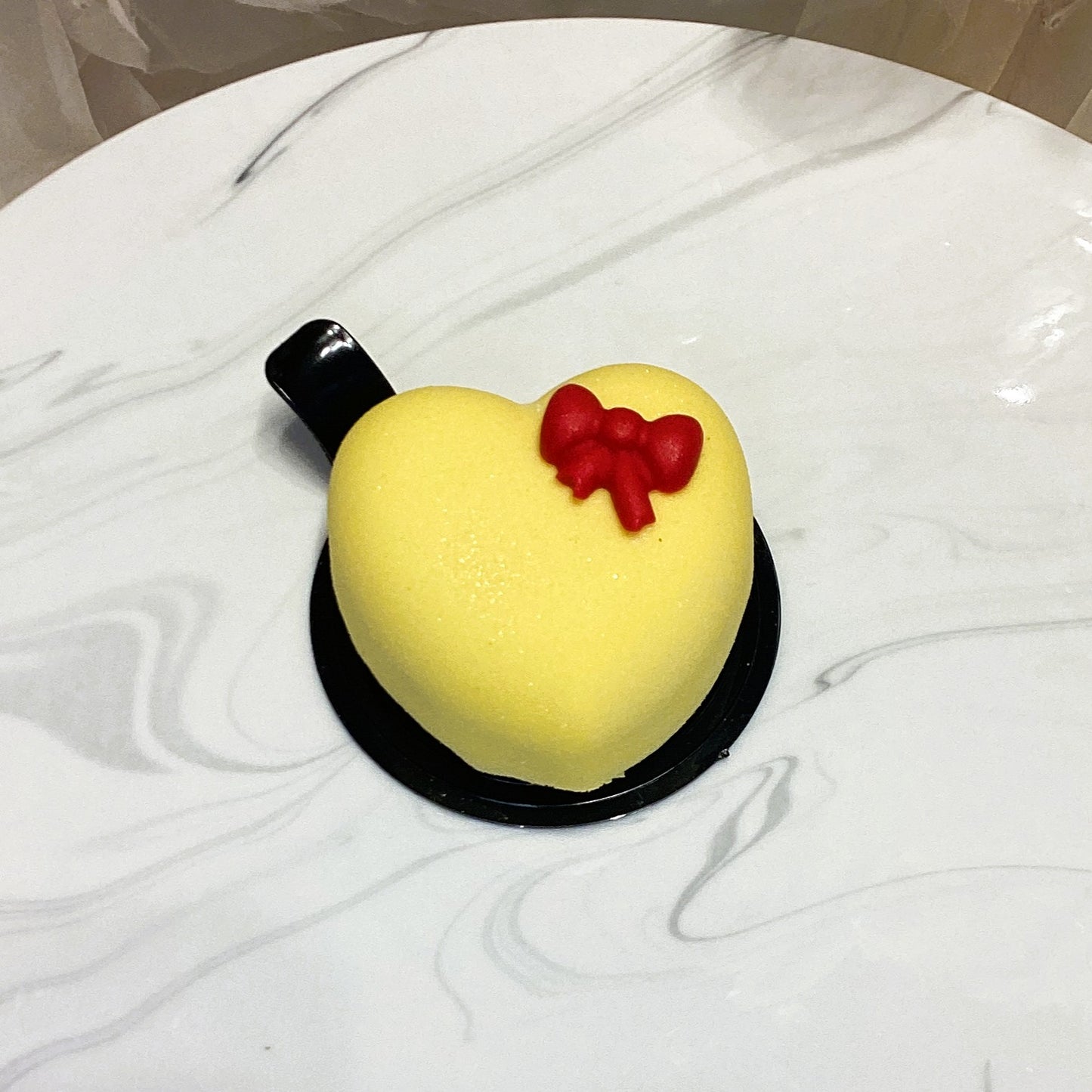 Heart Peach Oolong Tofu Cheesecake Mini