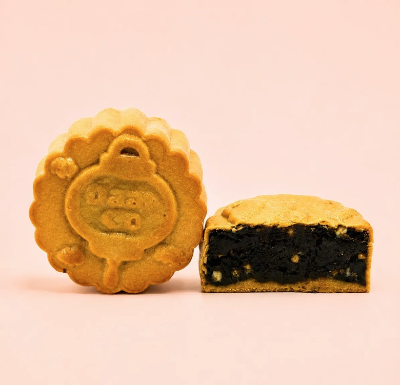 Traditional Mooncake - Mini Hojicha