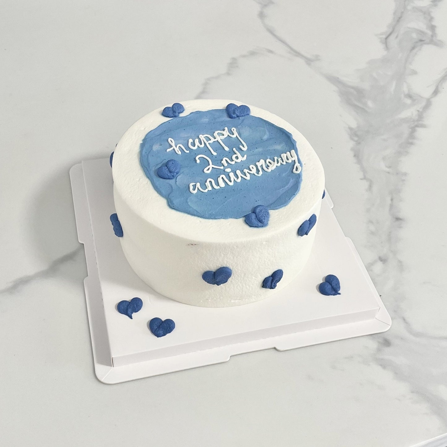Heart Anniversary/Birthday Cake